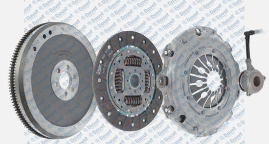 VALEO 845061 Volan+Baski+Balata+Rulman Mondeo Iii 2.0tdci 90ps / 115ps / 125ps 03>07 2.2tdci 150ps 03>04 Jaguar X Type Estade 2.0d 130bg (03 09) / Sabit Volan  ####